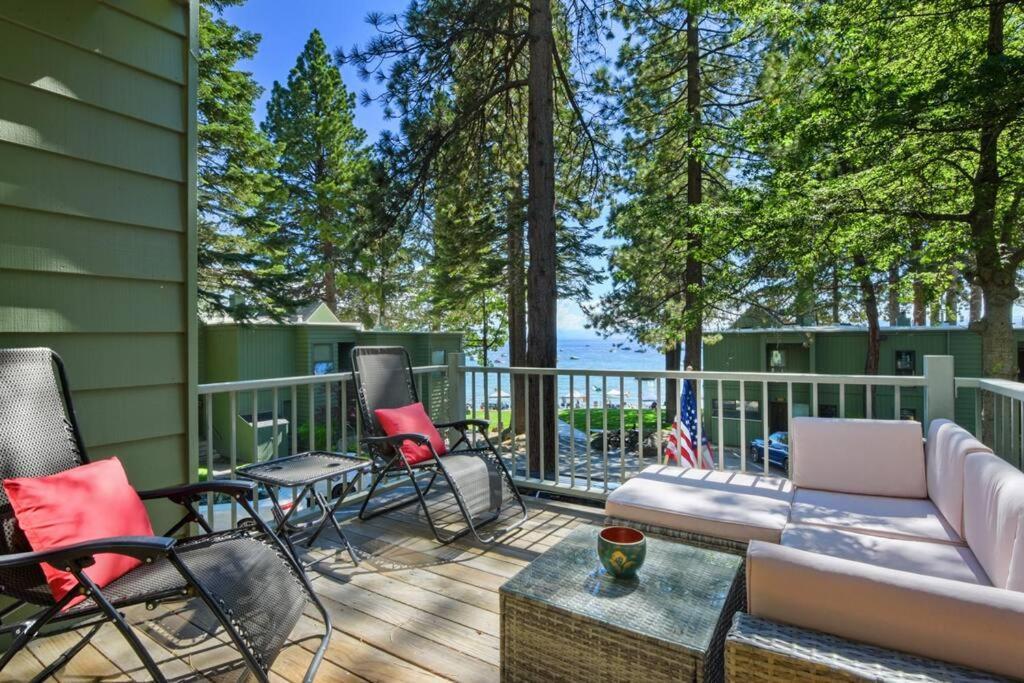 Beachfront Ski Cabin In Incline Village, Lake Tahoe Exteriör bild