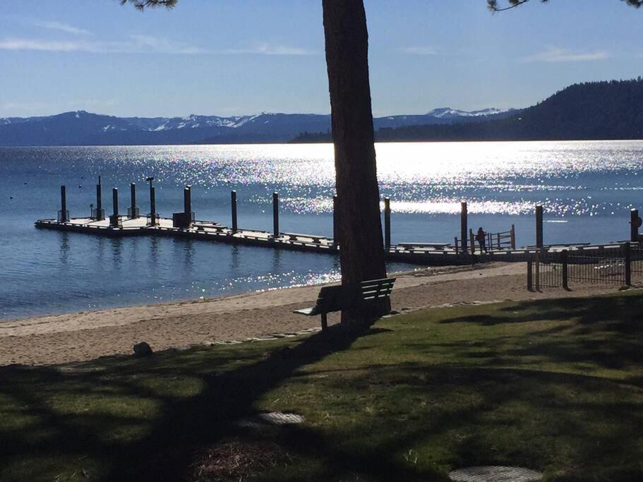 Beachfront Ski Cabin In Incline Village, Lake Tahoe Exteriör bild