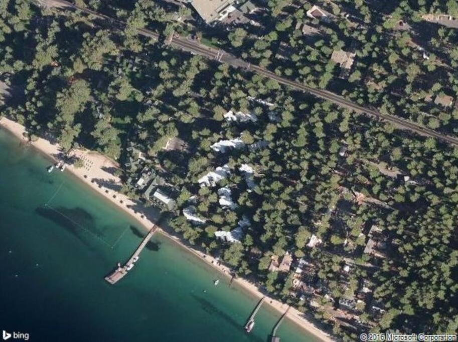 Beachfront Ski Cabin In Incline Village, Lake Tahoe Exteriör bild