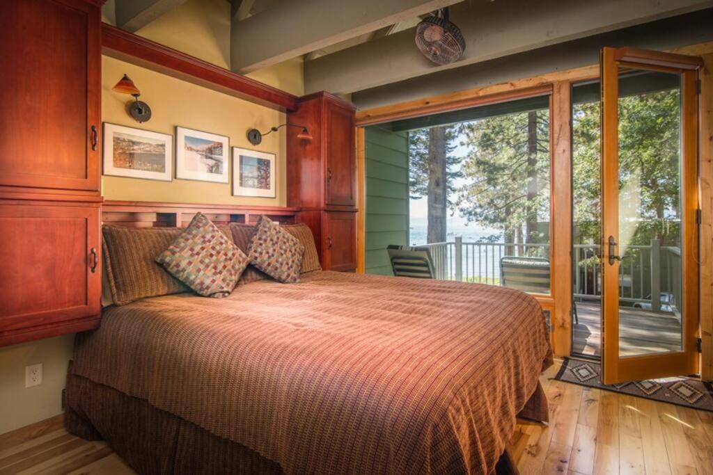 Beachfront Ski Cabin In Incline Village, Lake Tahoe Exteriör bild